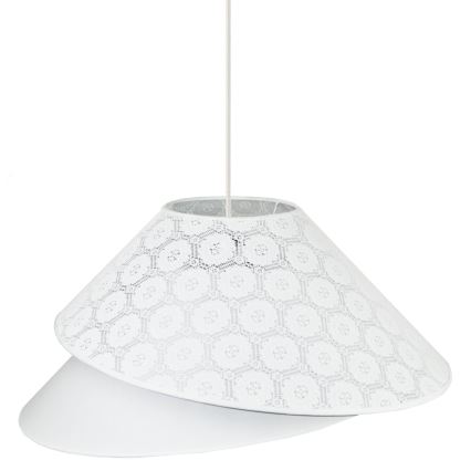 Duolla - Lühter COCO 1xE27/40W/230V d. 50 cm valge