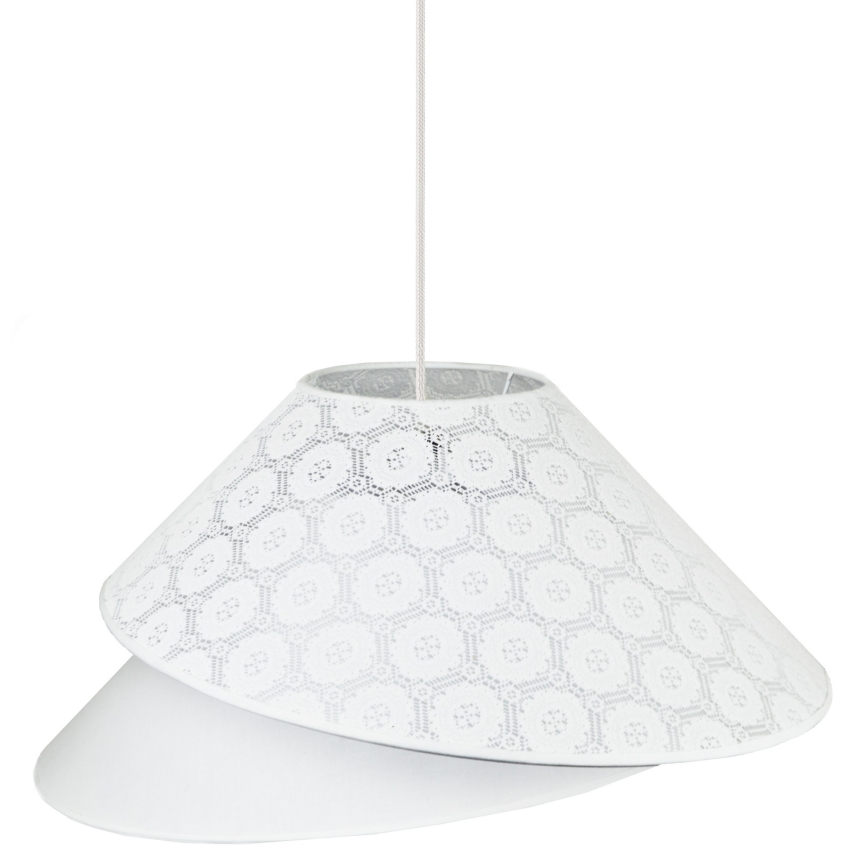 Duolla - Lühter COCO 1xE27/40W/230V d. 50 cm valge