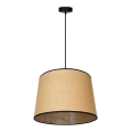 Duolla - Lühter CONE 1xE27/15W/230V d. 40 cm pruun/must