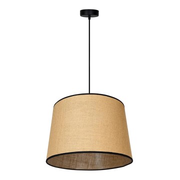 Duolla - Lühter CONE 1xE27/15W/230V d. 40 cm pruun/must