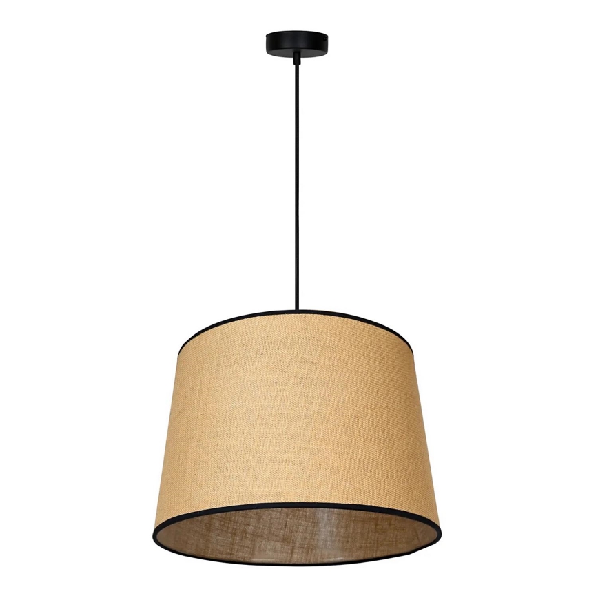Duolla - Lühter CONE 1xE27/15W/230V d. 40 cm pruun/must
