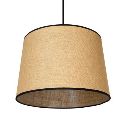 Duolla - Lühter CONE 1xE27/15W/230V d. 40 cm pruun/must