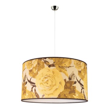 Duolla - Lühter CONSTANCE 1xE27/40W/230V d. 45 cm kollane