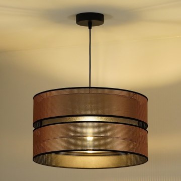 Duolla - Lühter COPPER SHINY 1xE27/15W/230V d. 40 cm vask/must