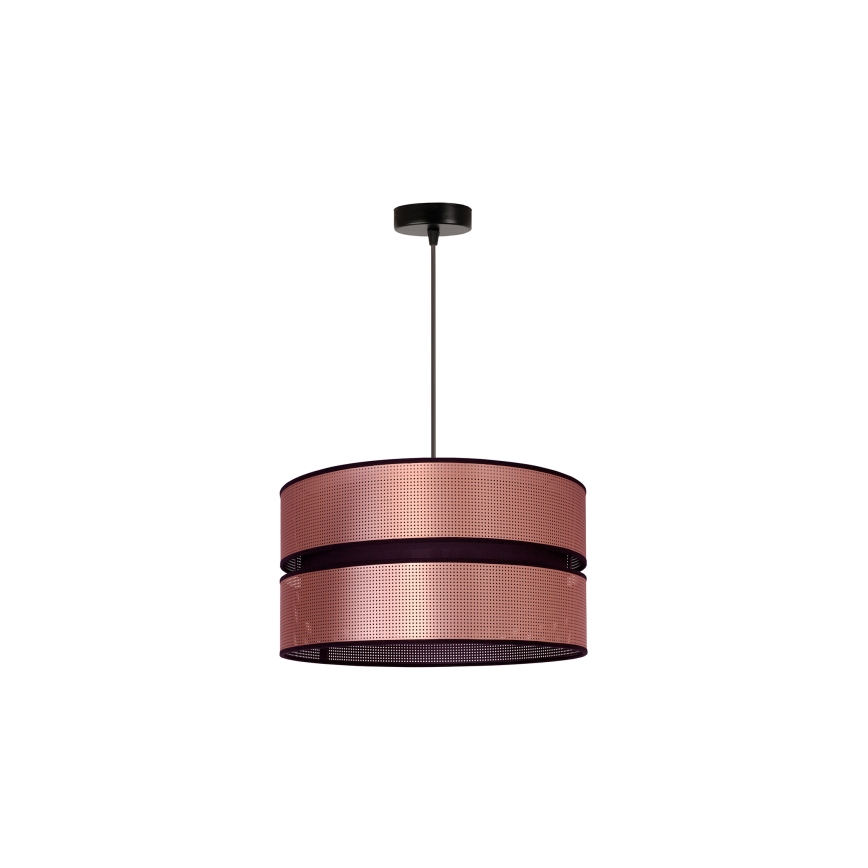 Duolla - Lühter COPPER SHINY 1xE27/15W/230V d. 40 cm vask/must