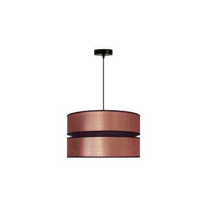Duolla - Lühter COPPER SHINY 1xE27/15W/230V d. 40 cm vask/must