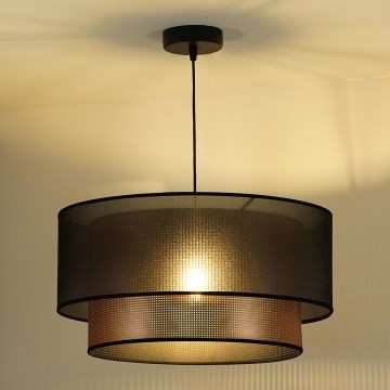 Duolla - Lühter COPPER SHINY 1xE27/15W/230V d. 45 cm pruun/vask