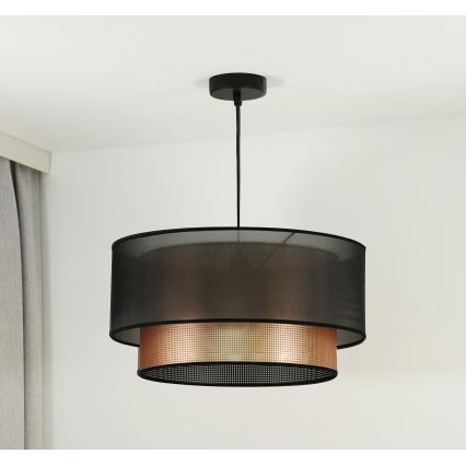 Duolla - Lühter COPPER SHINY 1xE27/15W/230V d. 45 cm pruun/vask