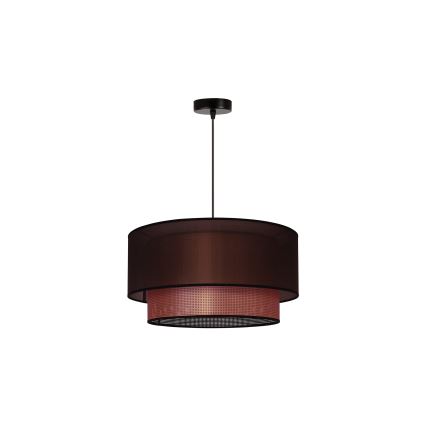Duolla - Lühter COPPER SHINY 1xE27/15W/230V d. 45 cm pruun/vask