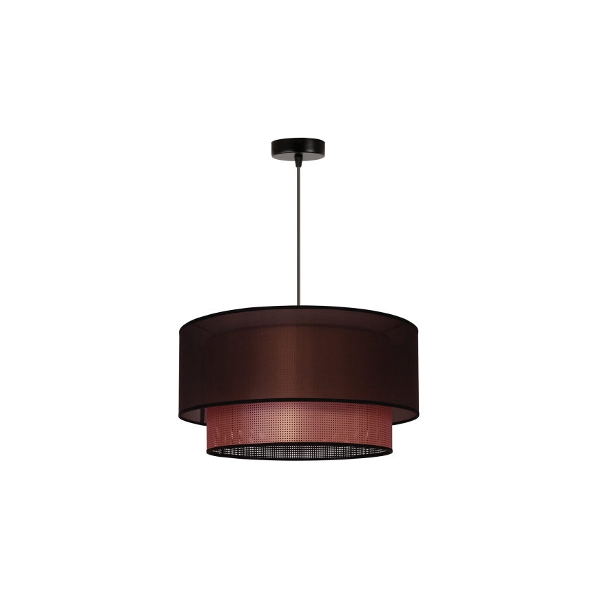 Duolla - Lühter COPPER SHINY 1xE27/15W/230V d. 45 cm pruun/vask