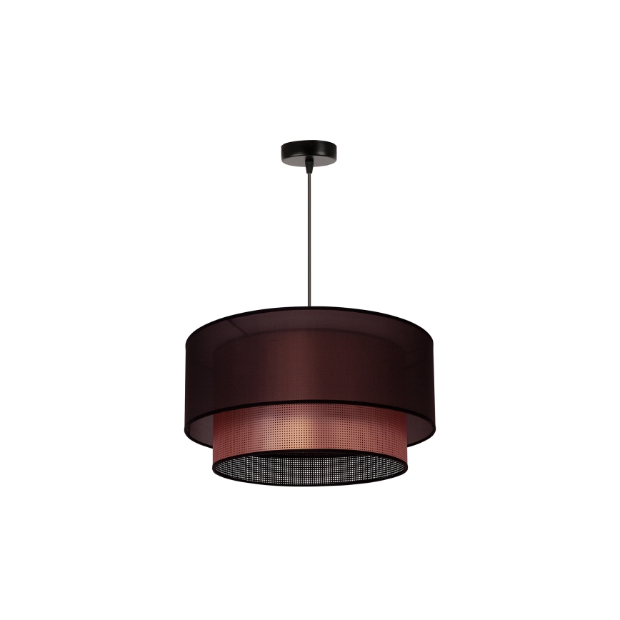 Duolla - Lühter COPPER SHINY 1xE27/15W/230V d. 45 cm pruun/vask