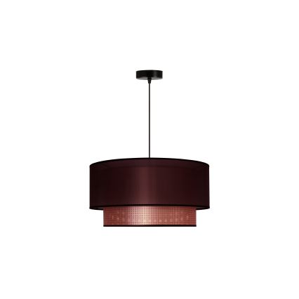 Duolla - Lühter COPPER SHINY 1xE27/15W/230V d. 45 cm pruun/vask