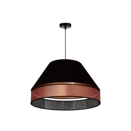 Duolla - Lühter COPPER SHINY 1xE27/15W/230V d. 60 cm must/vask