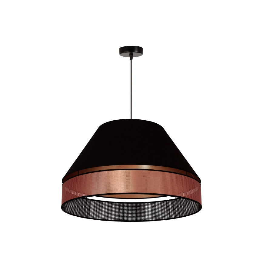 Duolla - Lühter COPPER SHINY 1xE27/15W/230V d. 60 cm must/vask