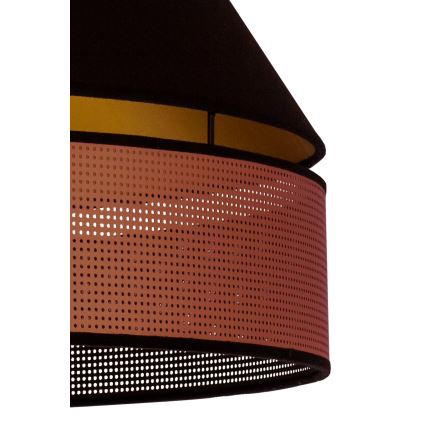 Duolla - Lühter COPPER SHINY 1xE27/15W/230V d. 60 cm must/vask