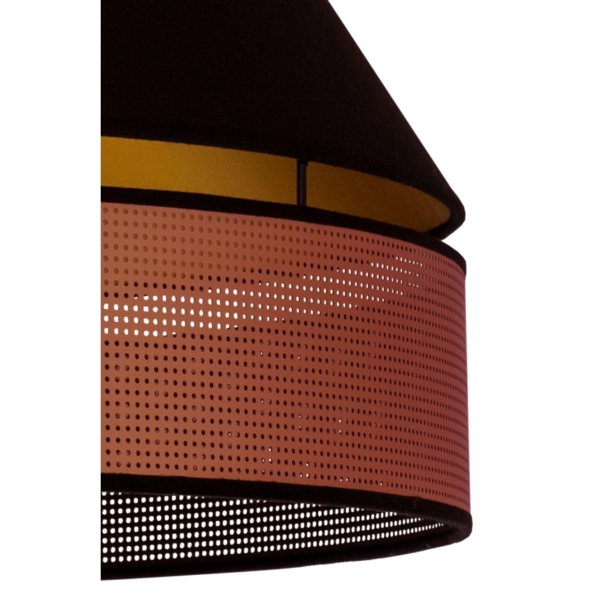 Duolla - Lühter COPPER SHINY 1xE27/15W/230V d. 60 cm must/vask