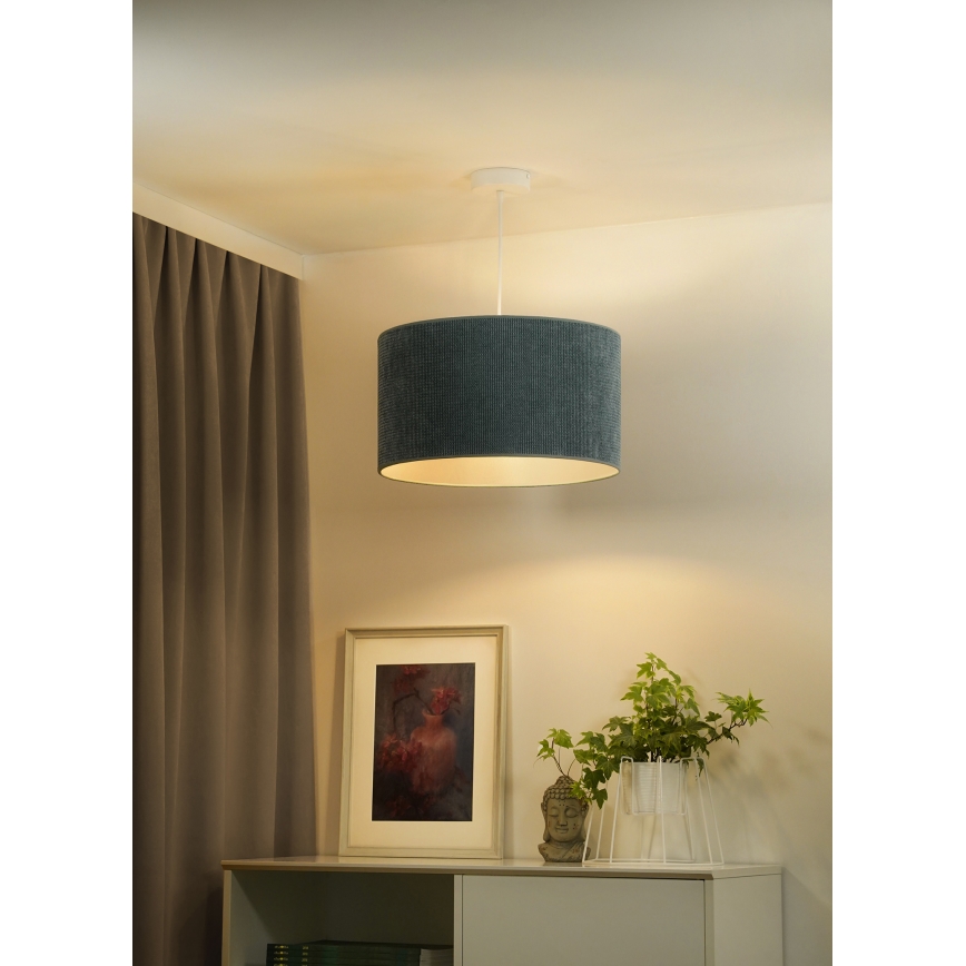 Duolla - Lühter CORDUROY 1xE27/15W/230V hele d. 40 cm sinine