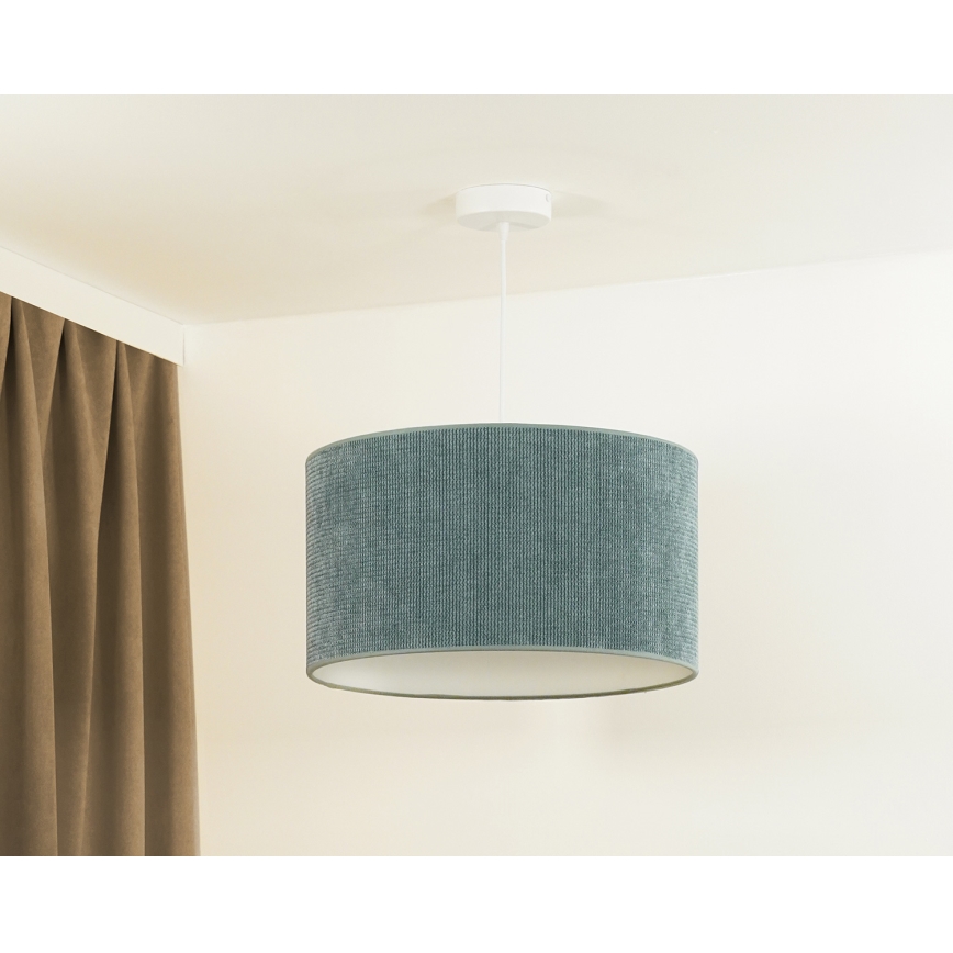 Duolla - Lühter CORDUROY 1xE27/15W/230V hele d. 40 cm sinine