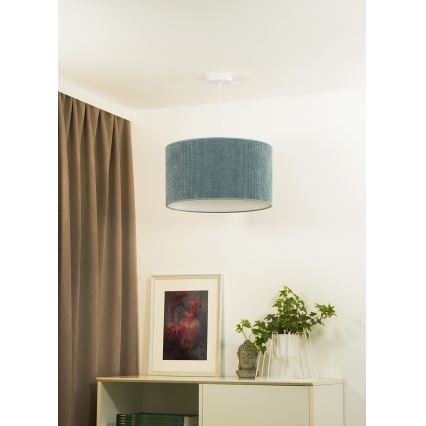 Duolla - Lühter CORDUROY 1xE27/15W/230V hele d. 40 cm sinine