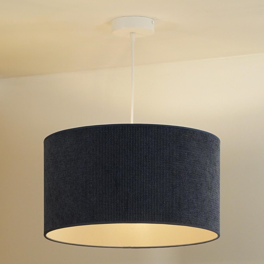 Duolla - Lühter CORDUROY 1xE27/15W/230V tume d. 40 cm sinine