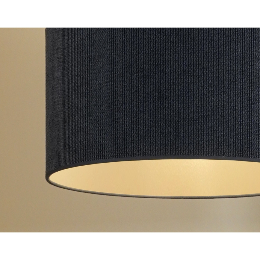 Duolla - Lühter CORDUROY 1xE27/15W/230V tume d. 40 cm sinine