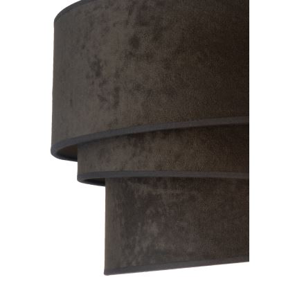 Duolla - Lühter DEVON 1xE27/40W/230V d. 45 cm must/kuldne