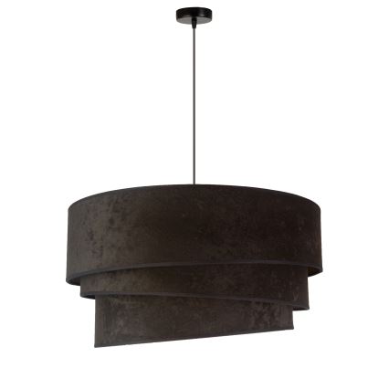 Duolla - Lühter DEVON 1xE27/40W/230V d. 45 cm must/kuldne