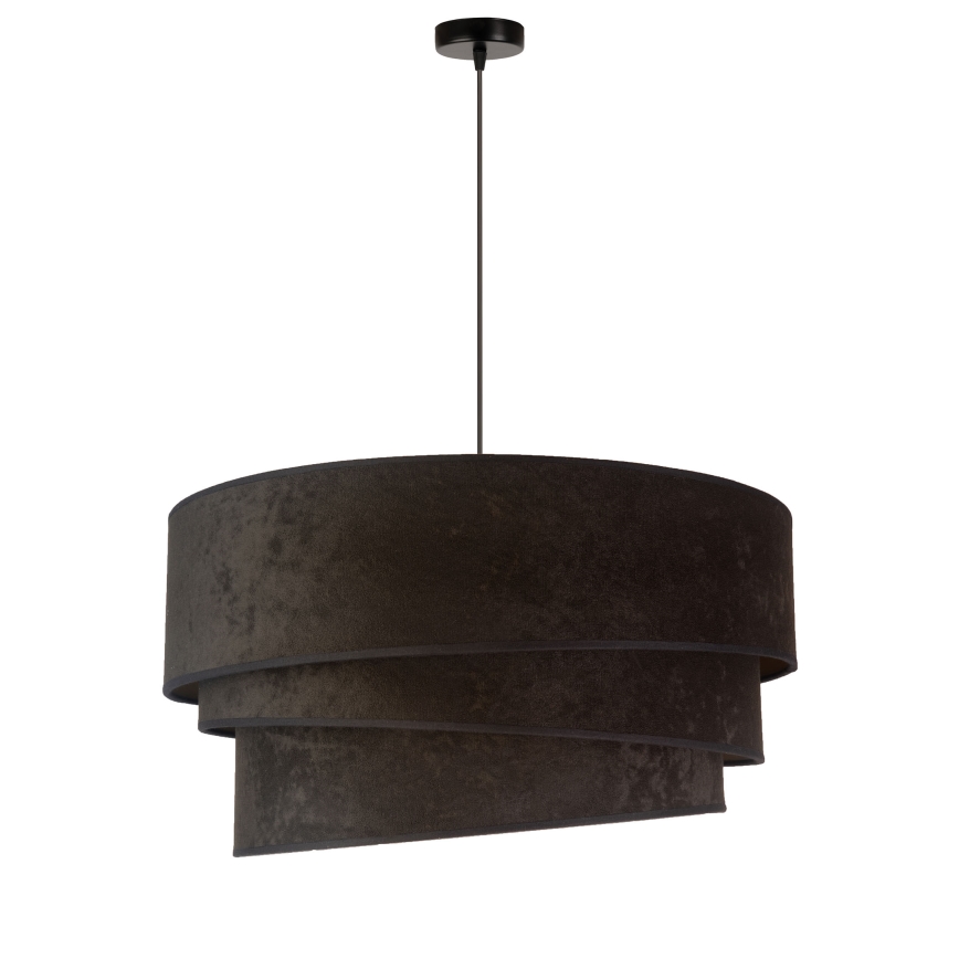 Duolla - Lühter DEVON 1xE27/40W/230V d. 45 cm must/kuldne