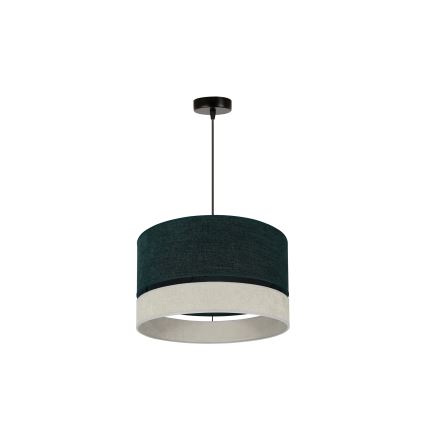 Duolla - Lühter DOUBLE 1xE27/15W/230V d. 40 cm roheline/hall