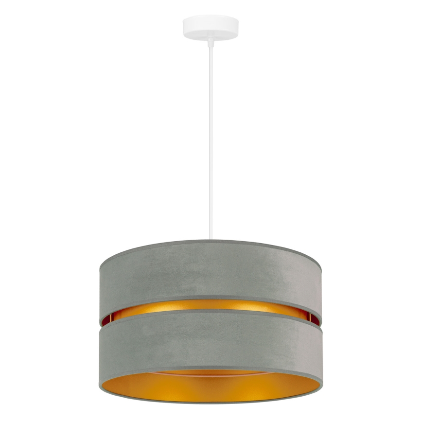 Duolla - Lühter DUO 1xE27/15W/230V d. 40 cm heleroheline/kuldne