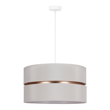 Duolla - Lühter DUO 1xE27/15W/230V d. 40 cm kreemikas/kuldne