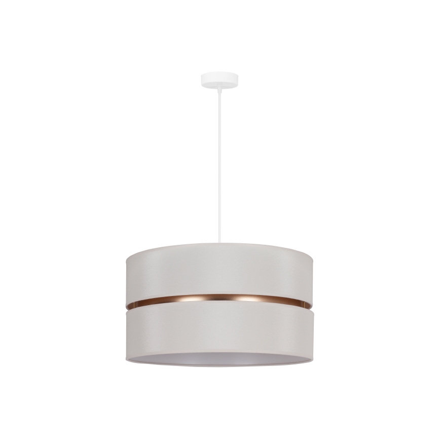 Duolla - Lühter DUO 1xE27/15W/230V d. 40 cm kreemikas/kuldne