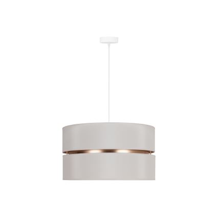 Duolla - Lühter DUO 1xE27/15W/230V d. 40 cm kreemikas/kuldne