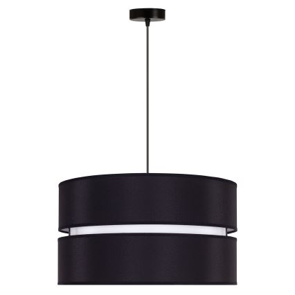 Duolla - Lühter DUO 1xE27/15W/230V d. 40 cm must/valge