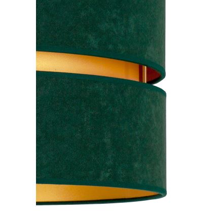 Duolla - Lühter DUO 1xE27/15W/230V d. 40 cm roheline/kuldne