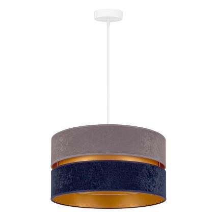 Duolla - Lühter DUO 1xE27/15W/230V d. 40 cm sinine