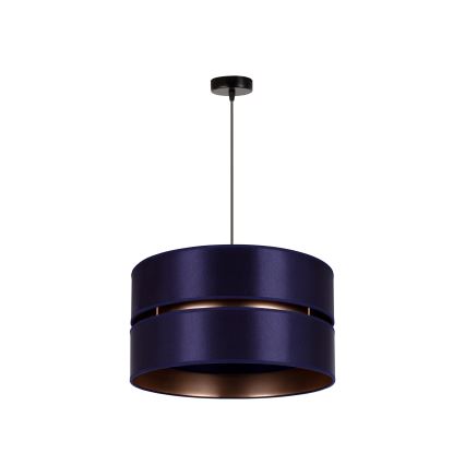 Duolla - Lühter DUO 1xE27/15W/230V d. 40 cm sinine/kuldne