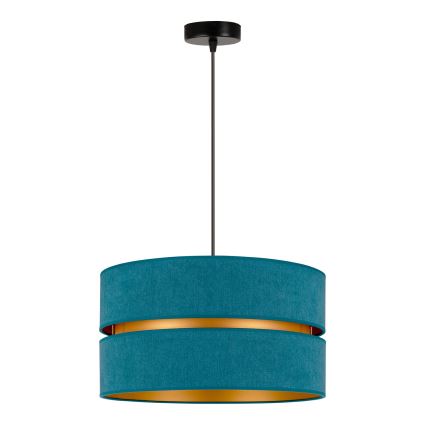 Duolla - Lühter DUO 1xE27/15W/230V d. 40 cm türkiis/kuldne