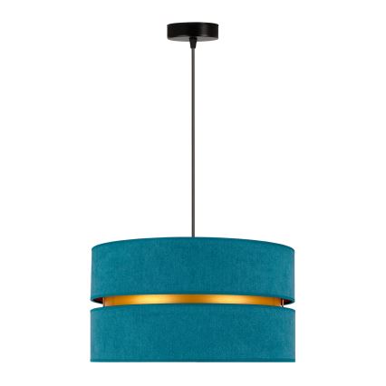 Duolla - Lühter DUO 1xE27/15W/230V d. 40 cm türkiis/kuldne