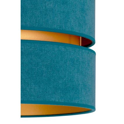 Duolla - Lühter DUO 1xE27/15W/230V d. 40 cm türkiis/kuldne