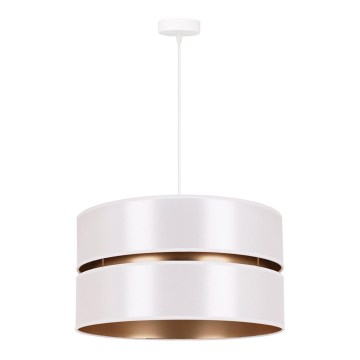 Duolla - Lühter DUO 1xE27/15W/230V d. 40 cm valge/kuldne