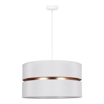 Duolla - Lühter DUO 1xE27/15W/230V d. 40 cm valge/kuldne