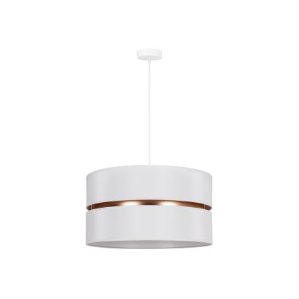 Duolla - Lühter DUO 1xE27/15W/230V d. 40 cm valge/kuldne