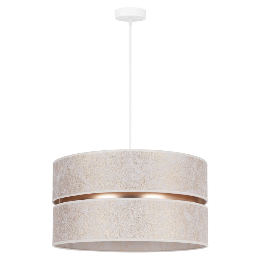 Duolla - Lühter DUO 1xE27/15W/230V d. 40 cm valge/kuldne