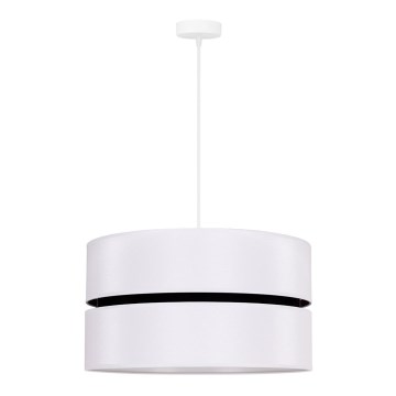 Duolla - Lühter DUO 1xE27/15W/230V d. 40 cm valge/must