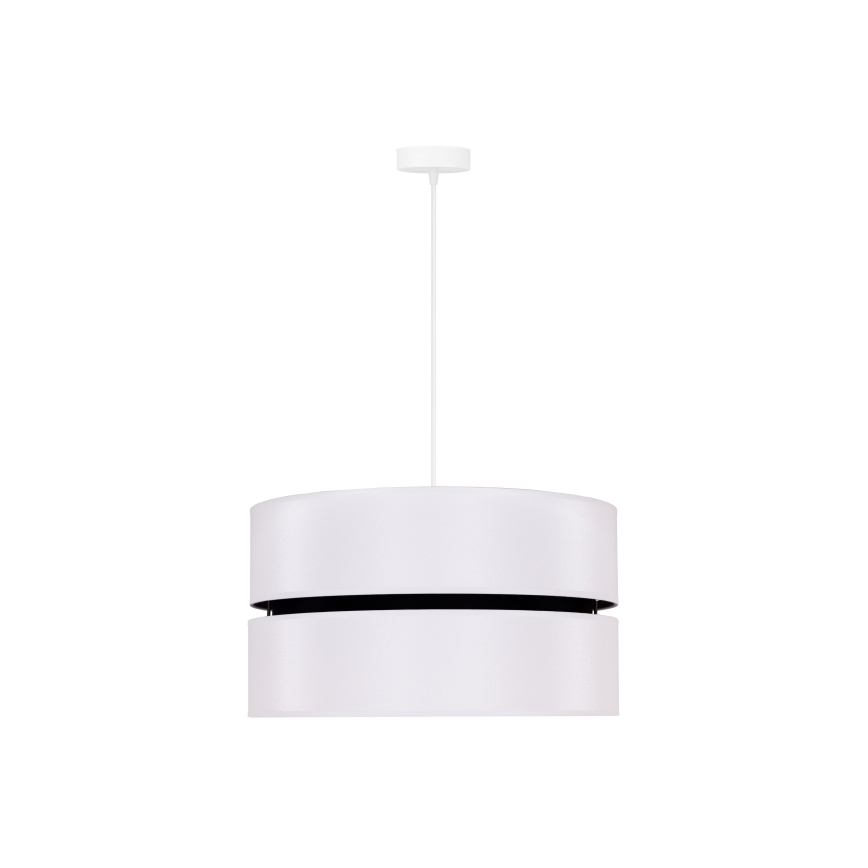 Duolla - Lühter DUO 1xE27/15W/230V d. 40 cm valge/must