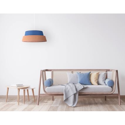 Duolla - Lühter GALAXY 1xE27/40W/230V d. 50 cm sinine