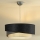 Duolla - Lühter KOBO 1xE27/15W/230V d. 45 cm antratsiit/hall/valge