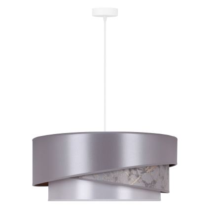 Duolla - Lühter KOBO 1xE27/15W/230V d. 45 cm hõbedane/kuldne