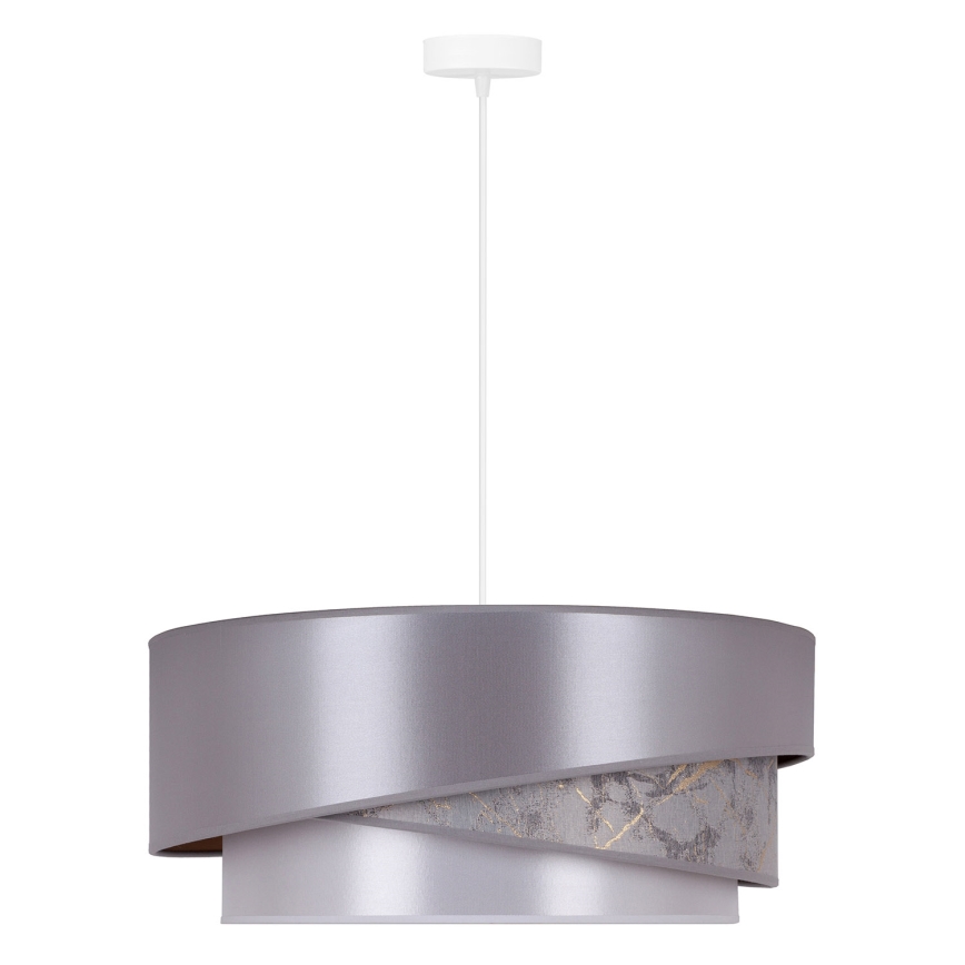Duolla - Lühter KOBO 1xE27/15W/230V d. 45 cm hõbedane/kuldne